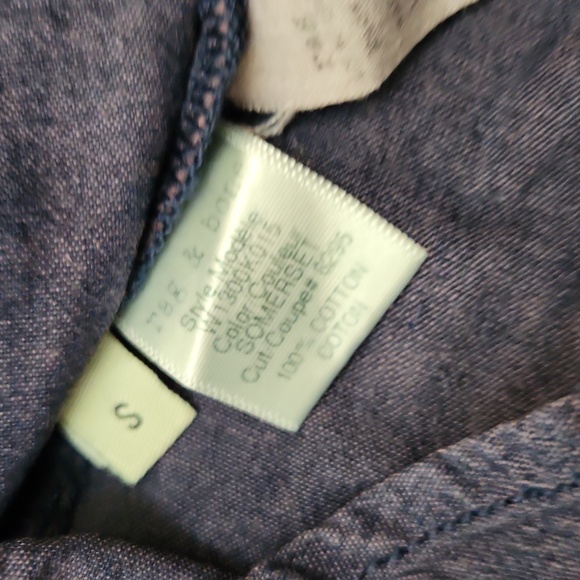 Rag & Bone Chambray Sleeveless Shirt Dress Size Small - Picture 13 of 15